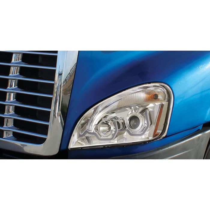 Freightliner Cascadia Projection Headlight with LED Running Lights