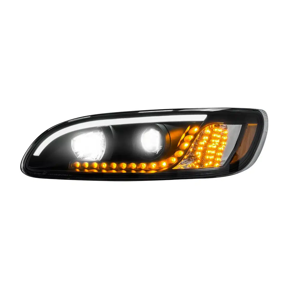 Peterbilt 382/384/386/387 Headlight With White High Power LED 