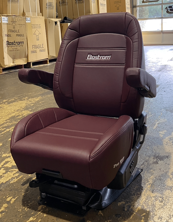 Pro Ride Truck Seat, LOPRO 910 AIR Suspension, Hi-Back, Air Lumbar, Black  Ultra-Leather » 75 Chrome Shop